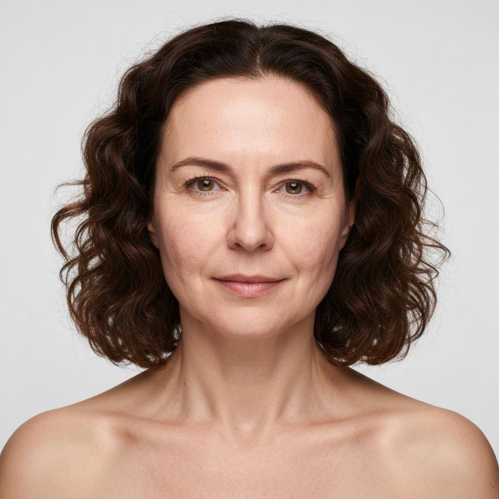 Before beauty treatment